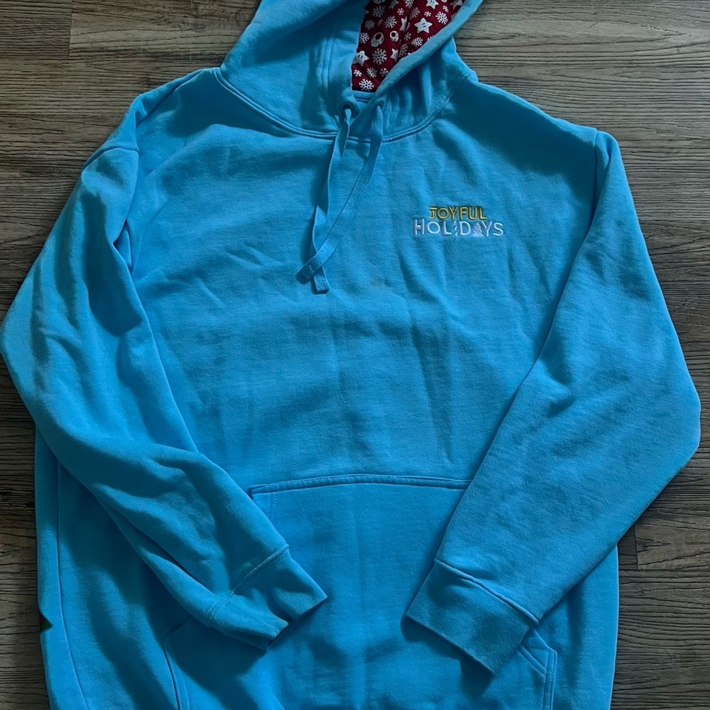 Super Nintendo World Snowman Mario Hoodie Holiday Universal Studio Hollywood L